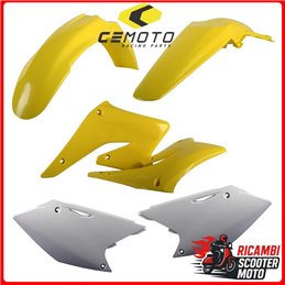 KIT PLASTICHE GIALLO RM01/BIANCO SUZUKI RMZ 250 2004-2006