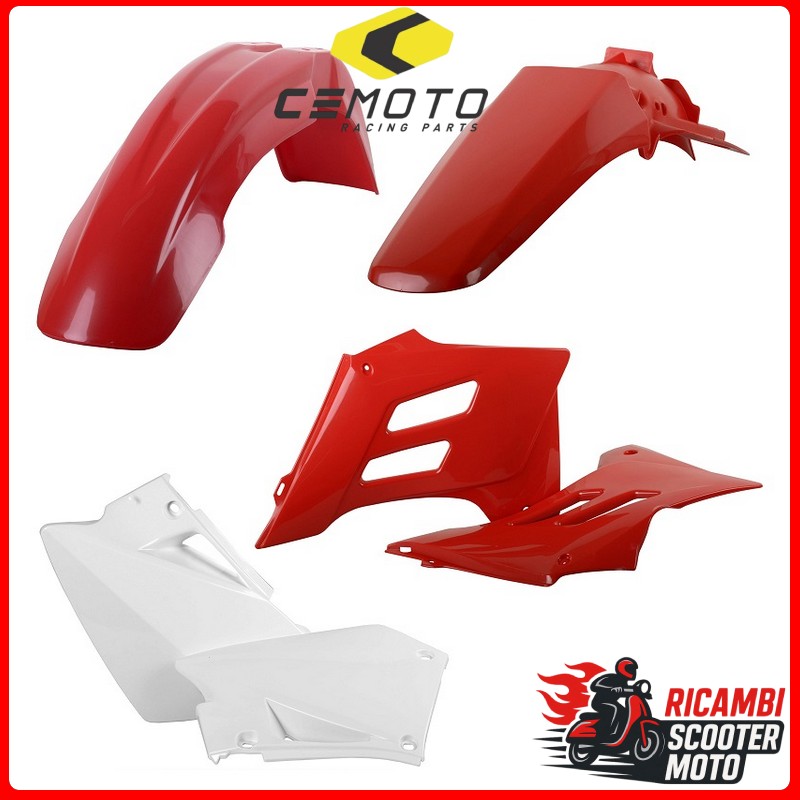 White plastic kit GAS GAS EC 125 2005-2006