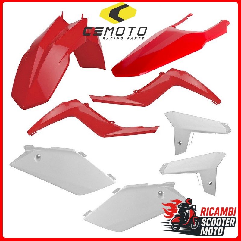 Kit en plastique blanc GAS GAS EC 125 2013-2013