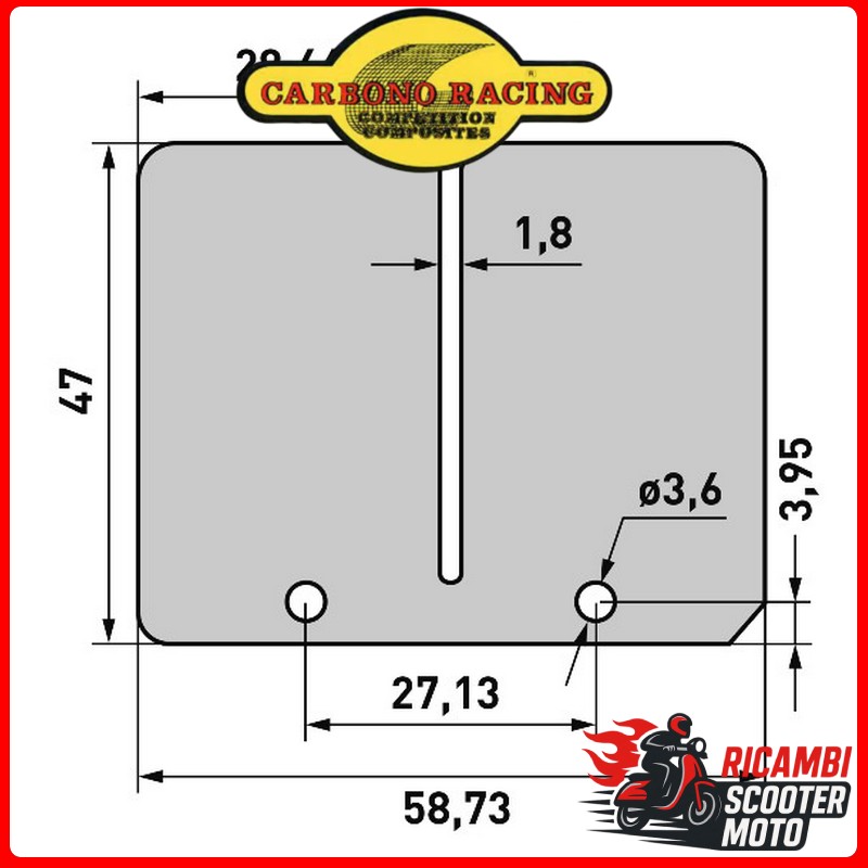 STANDARD and V-FORCE reed valve pack blades SUZUKI RM 125 1990-2012
