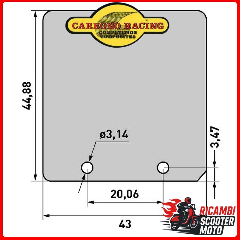 LAMELLE PACCO LAMELLARE DI SERIE E V-FORCE YAMAHA YZ 80 1993-2001