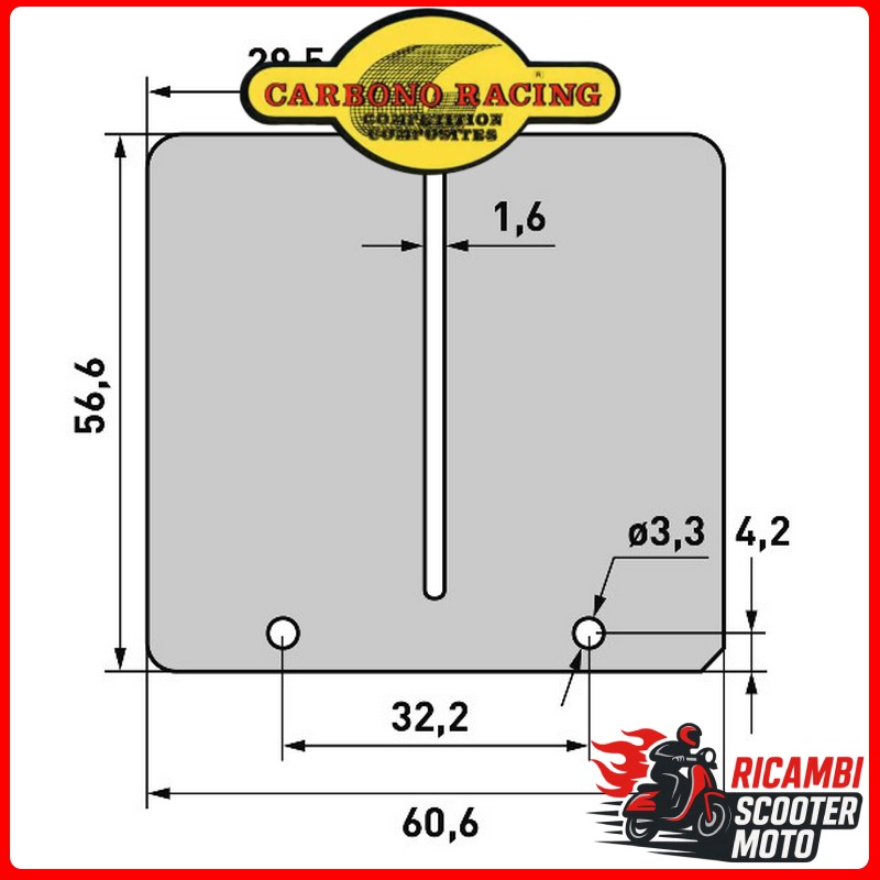 STANDARD and V-FORCE reed valve pack blades SUZUKI RM 250 1993-1995