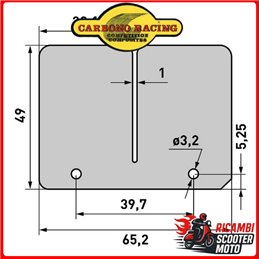 LAMELLE PACCO LAMELLARE DI SERIE E V-FORCE KAWASAKI KX 250 1997-2004