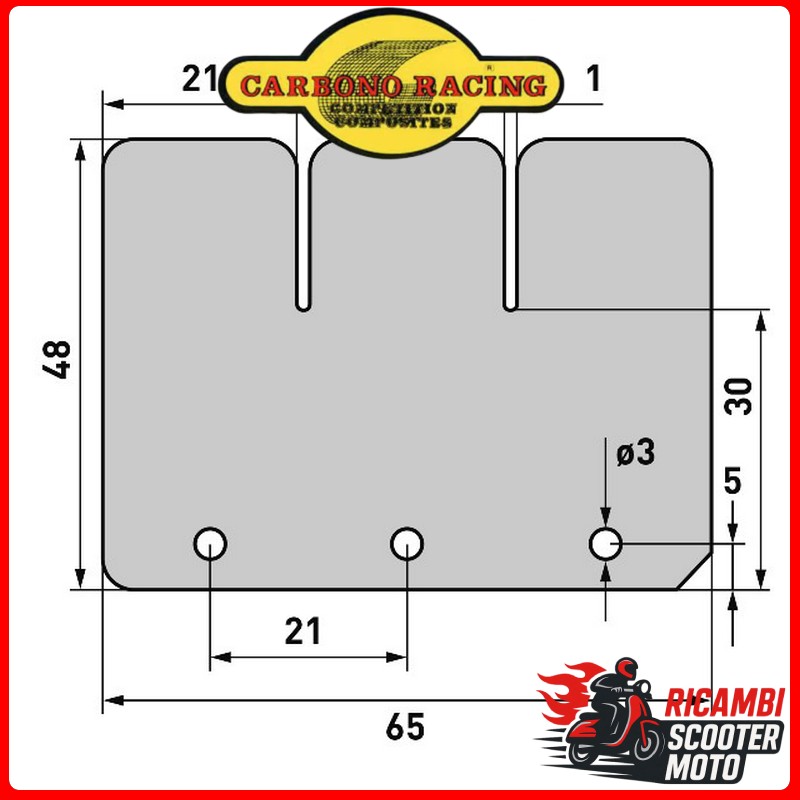 LAMELLE PACCO LAMELLARE DI SERIE E V-FORCE KAWASAKI KX 125 2006-2008