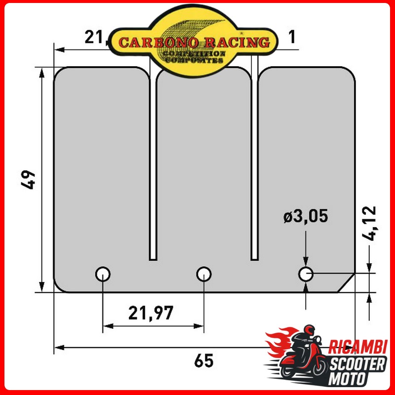 LAMELLE PACCO LAMELLARE DI SERIE E V-FORCE HONDA CR 250 1999-2001