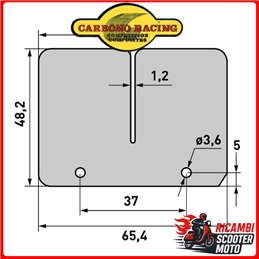 Cuchillas de paquete de válvulas de láminas STANDARD y V-FORCE SUZUKI RM 250 2003-2012