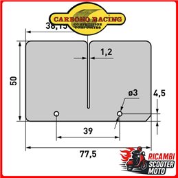 LAMELLE PACCO LAMELLARE DI SERIE E V-FORCE HONDA CR 250 2002-2002