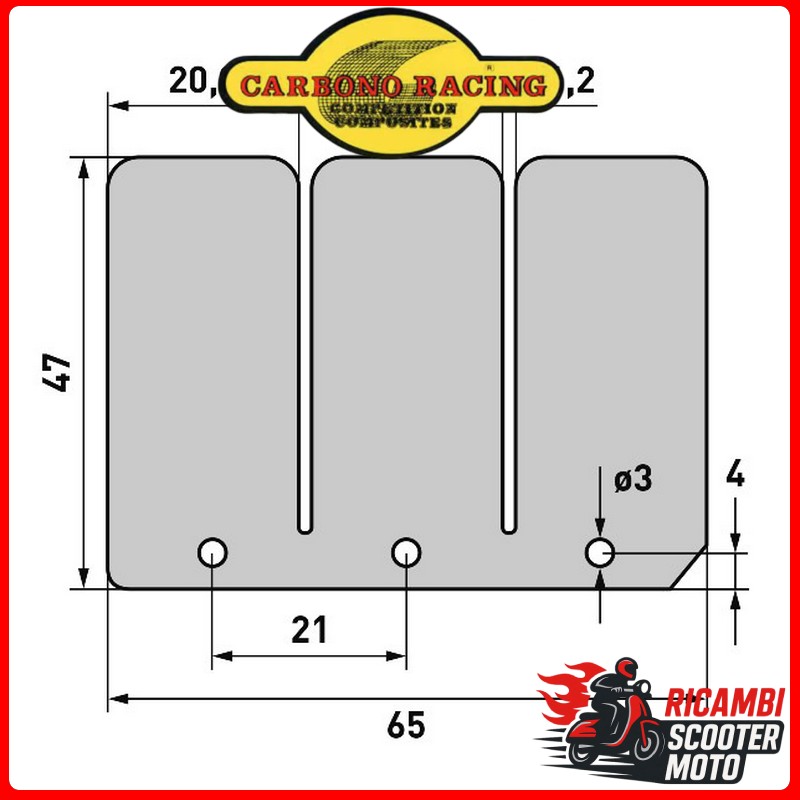 LAMELLE PACCO LAMELLARE DI SERIE E V-FORCE HONDA CR 250 2005-2007
