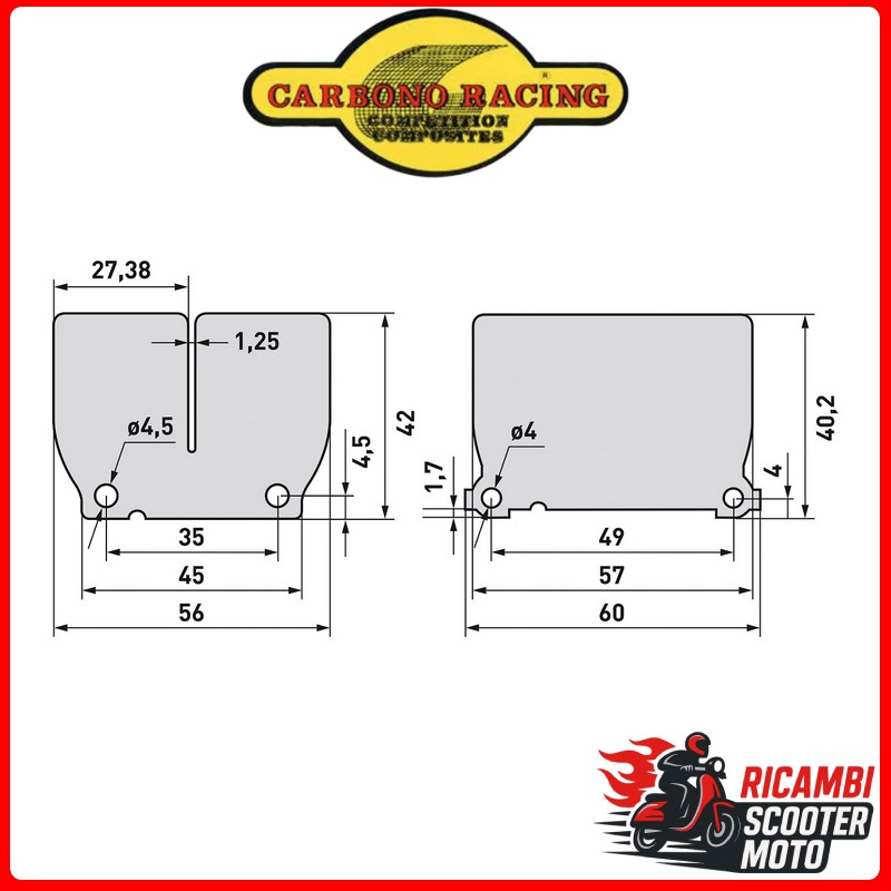 LAMELLE PACCO LAMELLARE DI SERIE E V-FORCE HUSQVARNA 125 TC 2020-2025