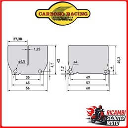 LAMELLE PACCO LAMELLARE DI SERIE E V-FORCE KTM 125 SX 2020-2025