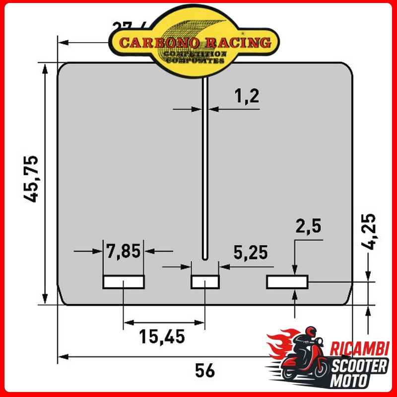 LAMELLE PACCO LAMELLARE DI SERIE E V-FORCE YAMAHA YZ 125 1995-2021