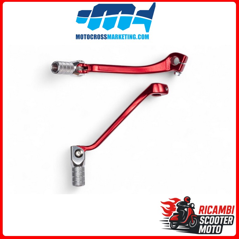 LEVA CAMBIO IN ALLUMINIO FORGIATO ROSSO HONDA CRF 450 R 2017-2025