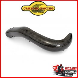 PROTEZIONE COLLETTORE IN FIBRA DI CARBONIO KTM 400 EXC 2009-2010