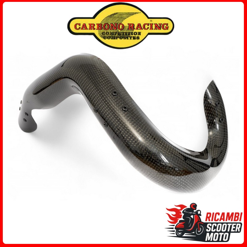 PROTEZIONE COLLETTORE IN FIBRA DI CARBONIO GAS GAS EC 350 F 2021-2023