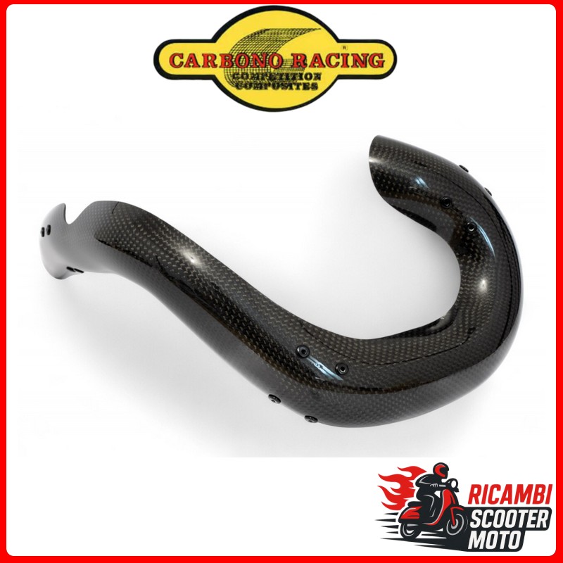 PROTEZIONE COLLETTORE IN FIBRA DI CARBONIO KTM 250 EXC F 2024-2025