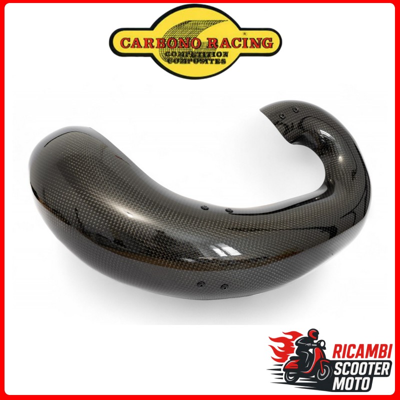 PROTEZIONE MARMITTA IN FIBRA DI CARBONIO SHERCO 250 SE-R 2014-2022