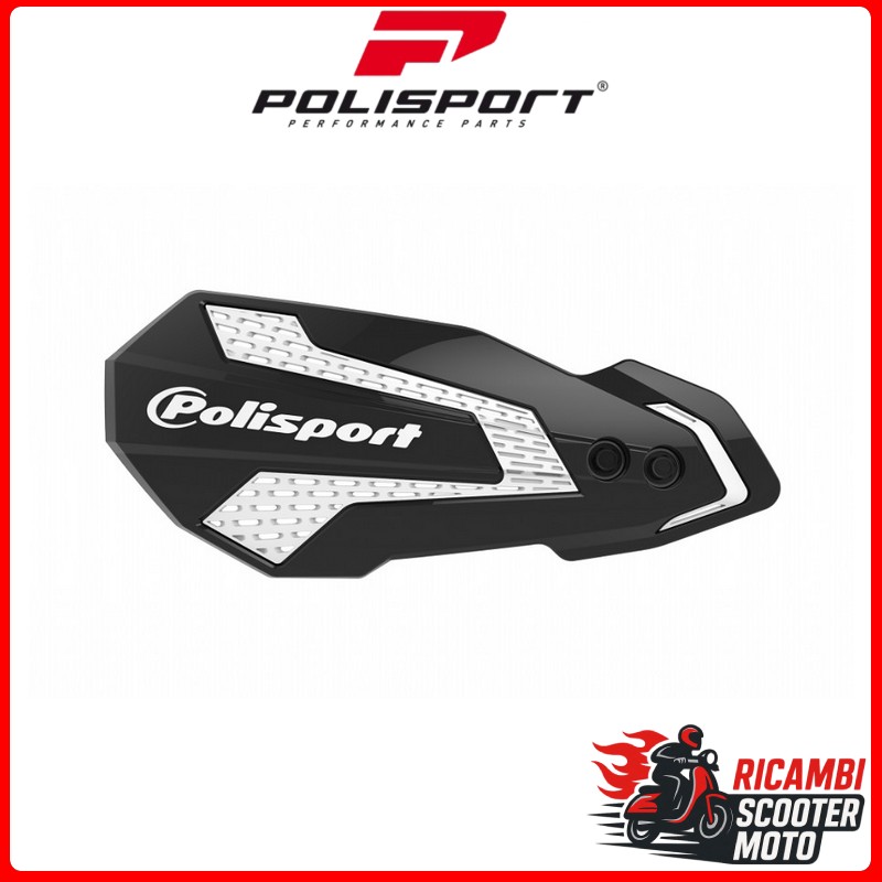 Protège-mains MX FLOW Orange - Noir HONDA CRF 450 R 2021-2025