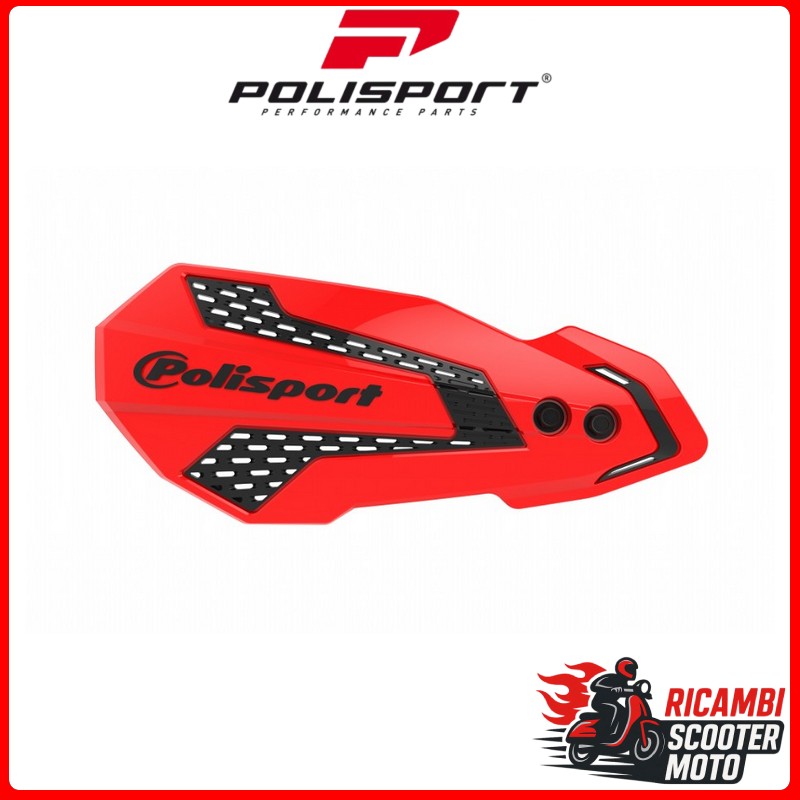 MX FLOW Handschützer Orange - Schwarz HONDA CRF 450 R 2021-2025