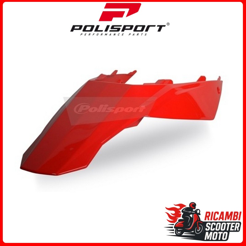 PARAFANGO POSTERIORE CON PORTANUMERI LATERALI ROSSO GAS GAS EC 125 2010-2011