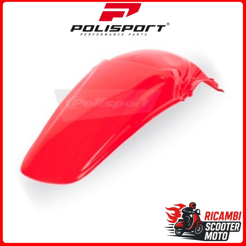 PARAFANGO POSTERIORE ROSSO CR00 HONDA CR 125 2000-2001