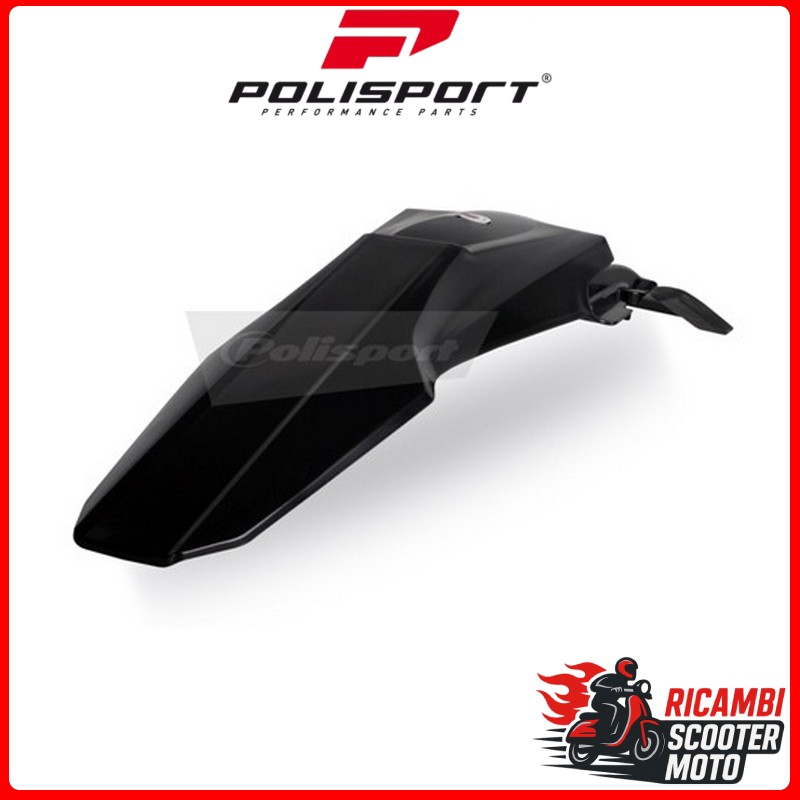 PARAFANGO POSTERIORE NERO SUZUKI RMZ 450 2008-2017