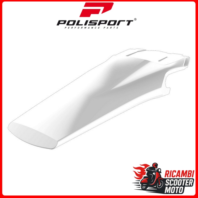 PARAFANGO POSTERIORE BIANCO20 HUSQVARNA 125 TC 2019-2022