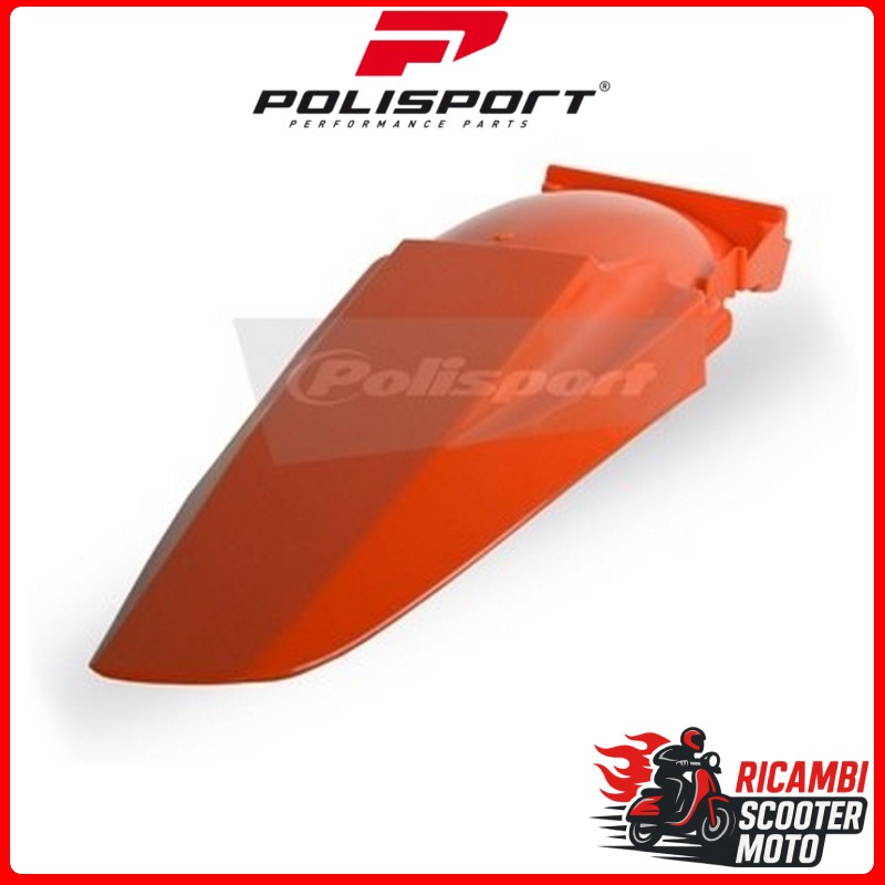 PARAFANGO POSTERIORE ARANCIONE KTM 125 EXC 1998-2003