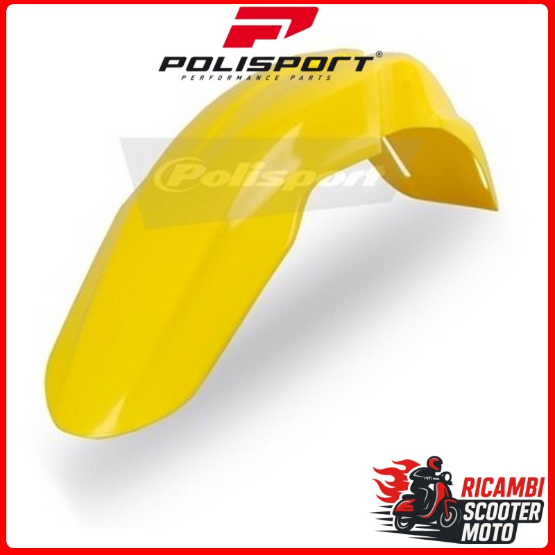 Weißer vorderer Kotflügel SUZUKI RM 125 2001-2012