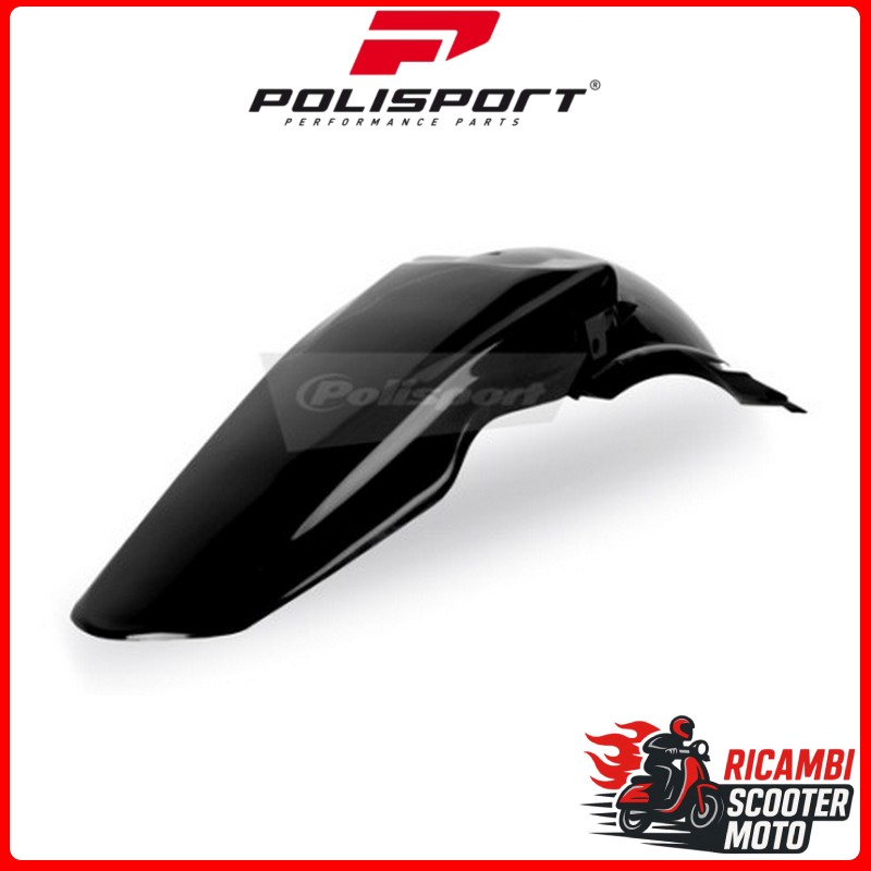 Weißer vorderer Kotflügel SUZUKI RM 125 2001-2012