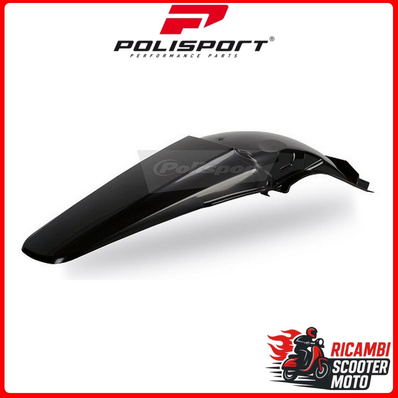 PARAFANGO POSTERIORE NERO HONDA CR 125 2002-2007