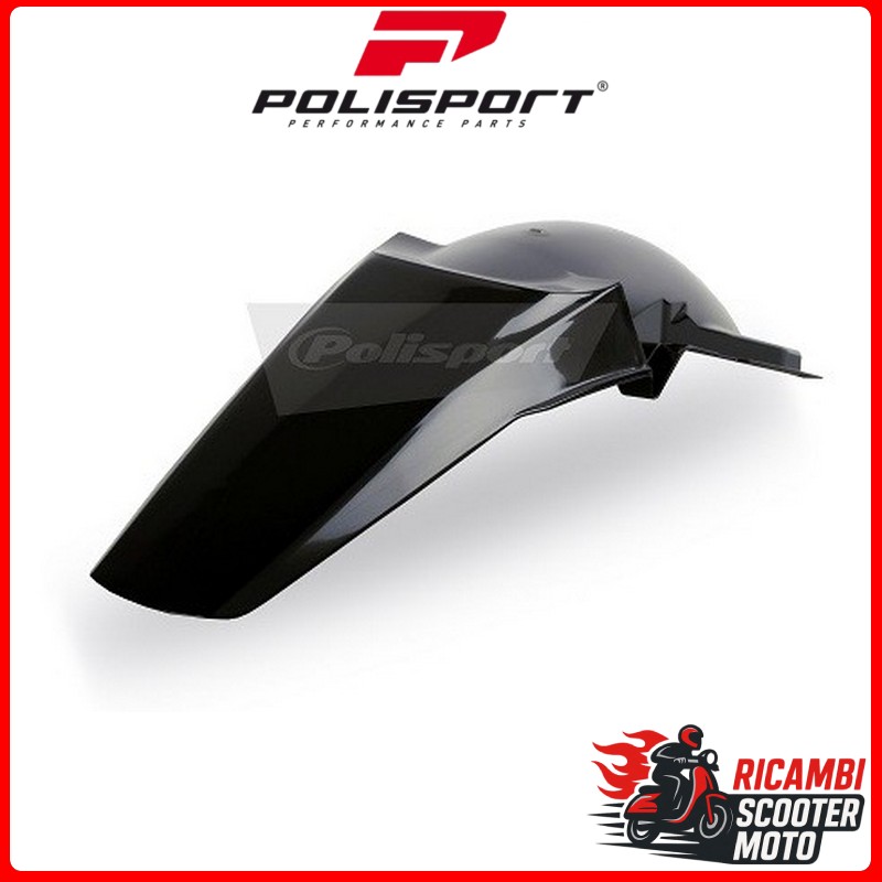 PARAFANGO POSTERIORE NERO KAWASAKI KX 125 2003-2008