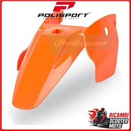 PARAFANGO POSTERIORE CON PORTANUMERI LATERALI ARANCIONE KTM 65 SX 2002-2008