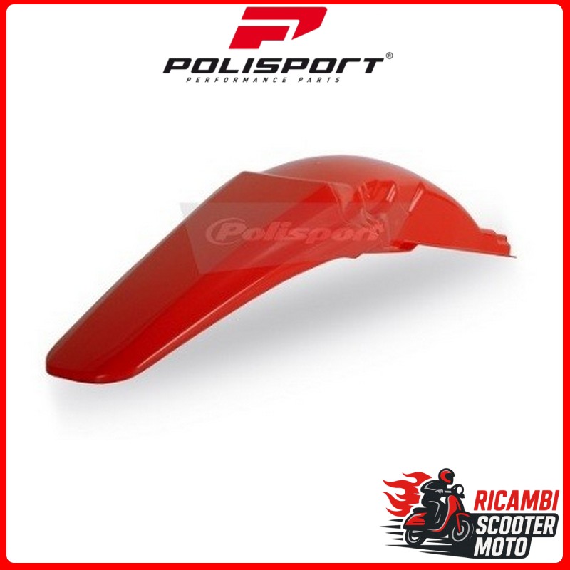 PARAFANGO POSTERIORE ROSSO CR04 HONDA CRF 250 R 2004-2005