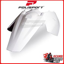 PARAFANGO POSTERIORE CON PORTANUMERI LATERALI BIANCO KTM 85 SX 2003-2012