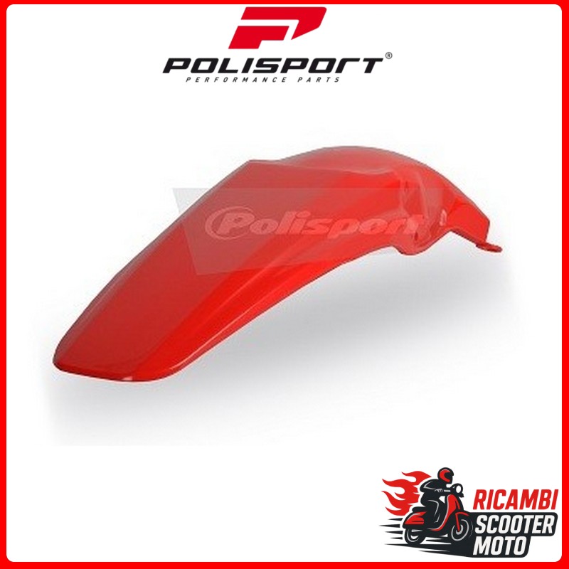 PARAFANGO POSTERIORE ROSSO CR04 HONDA CRF 450 R 2005-2008