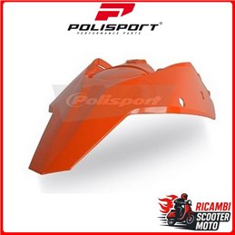 PARAFANGO POSTERIORE CON PORTANUMERI LATERALI ARANCIONE KTM 125 EXC 2008-2011