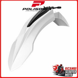 PARAFANGO ANTERIORE CON SUPPORTO DI RINFORZO BIANCO BETA RR 250 2012-2019