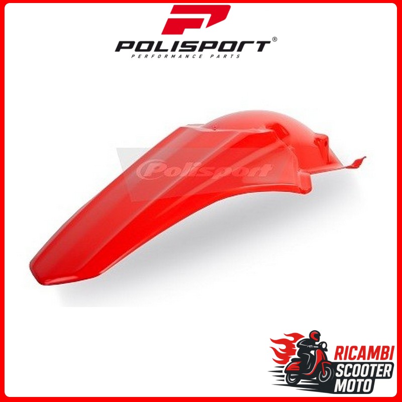 PARAFANGO POSTERIORE ROSSO HONDA CRF 250 R 2010-2013