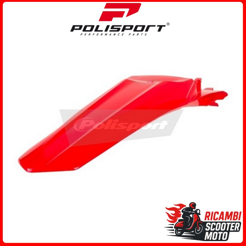 PARAFANGO POSTERIORE ROSSO HONDA CRF 450 R 2013-2016