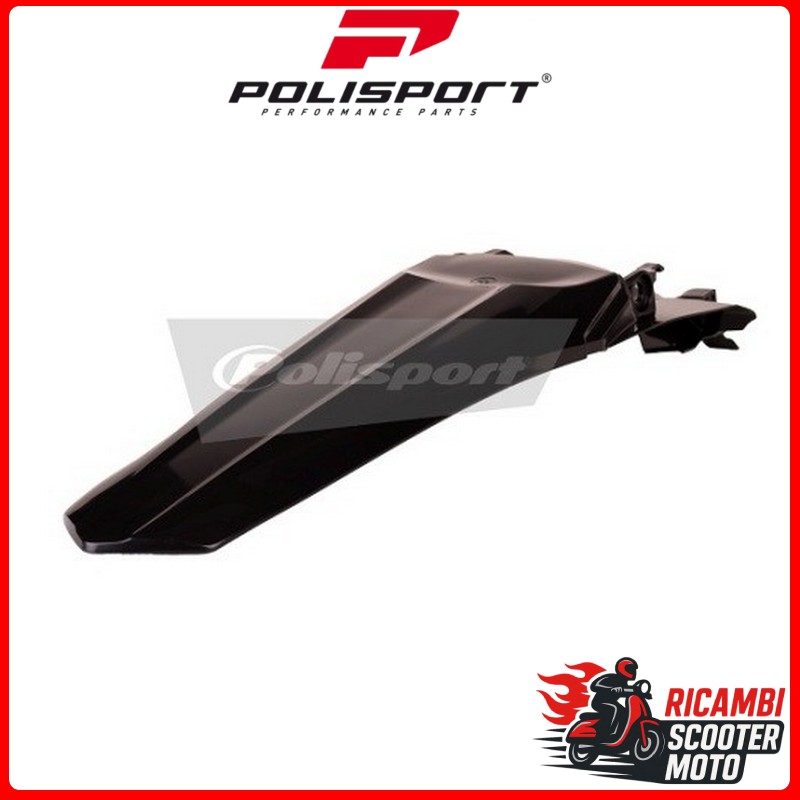 PARAFANGO POSTERIORE NERO HONDA CRF 450 R 2013-2016