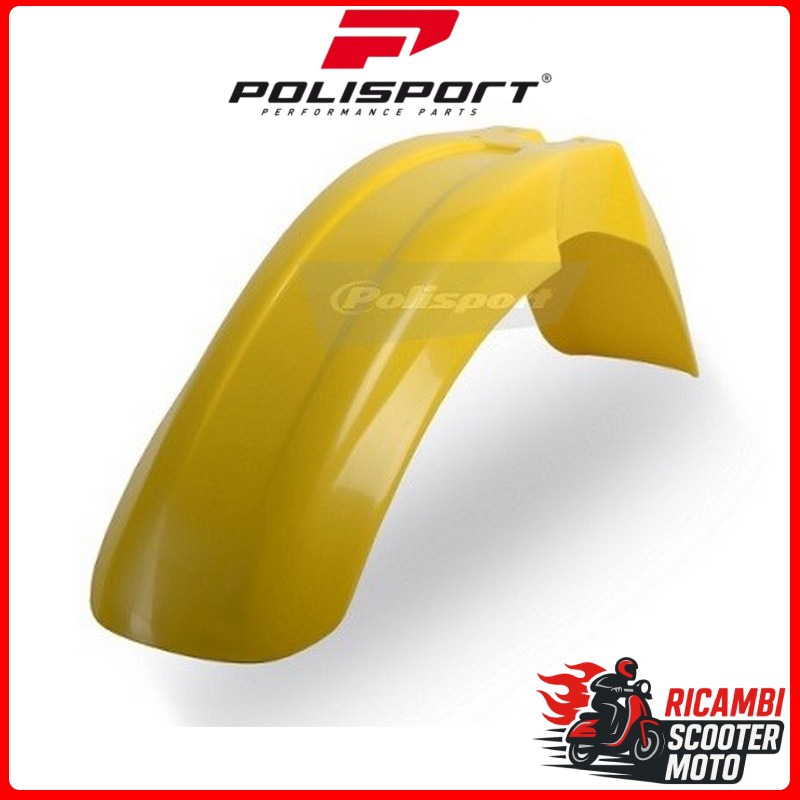 Weißer vorderer Kotflügel SUZUKI RM 125 1989-2000