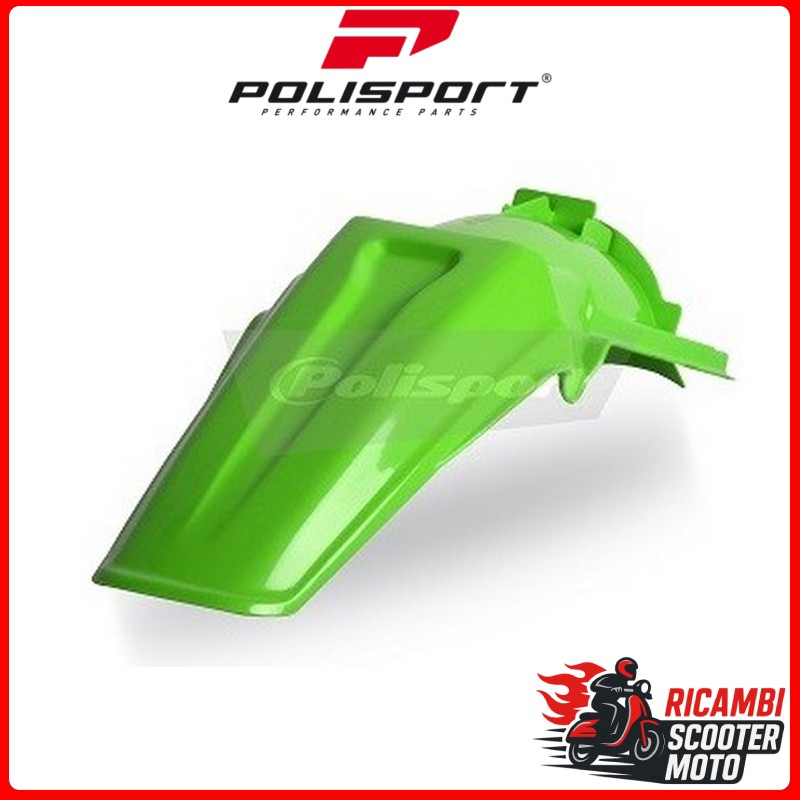 PARAFANGO POSTERIORE VERDE KAWASAKI KX 125 1994-1998