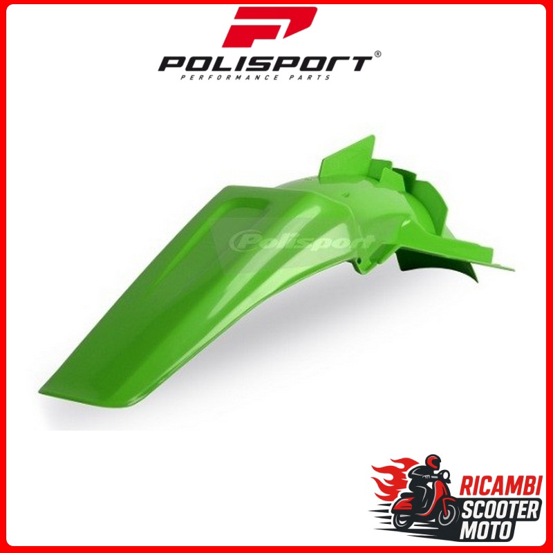 PARAFANGO POSTERIORE VERDE KAWASAKI KX 125 1999-2002