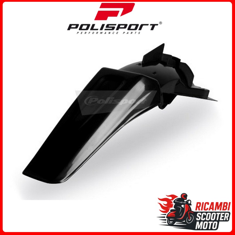 PARAFANGO POSTERIORE NERO KAWASAKI KX 125 1999-2002