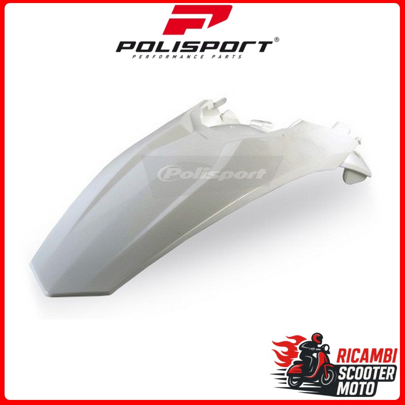 PARAFANGO POSTERIORE BIANCO KTM 125 EXC 2012-2016