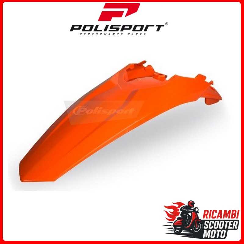 PARAFANGO POSTERIORE ARANCIONE KTM 125 EXC 2012-2016