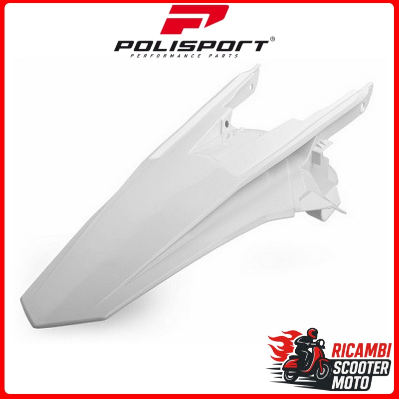 PARAFANGO POSTERIORE BIANCO KTM 125 SX 2016-2018