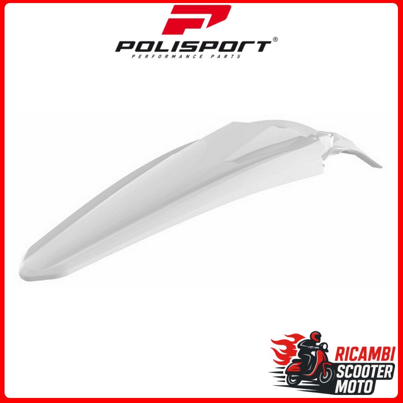 PARAFANGO POSTERIORE  BIANCO KAWASAKI KX 450 F 2016-2018