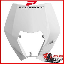 MASCHERINA PORTAFARO BIANCO KTM 125 EXC 2008-2013