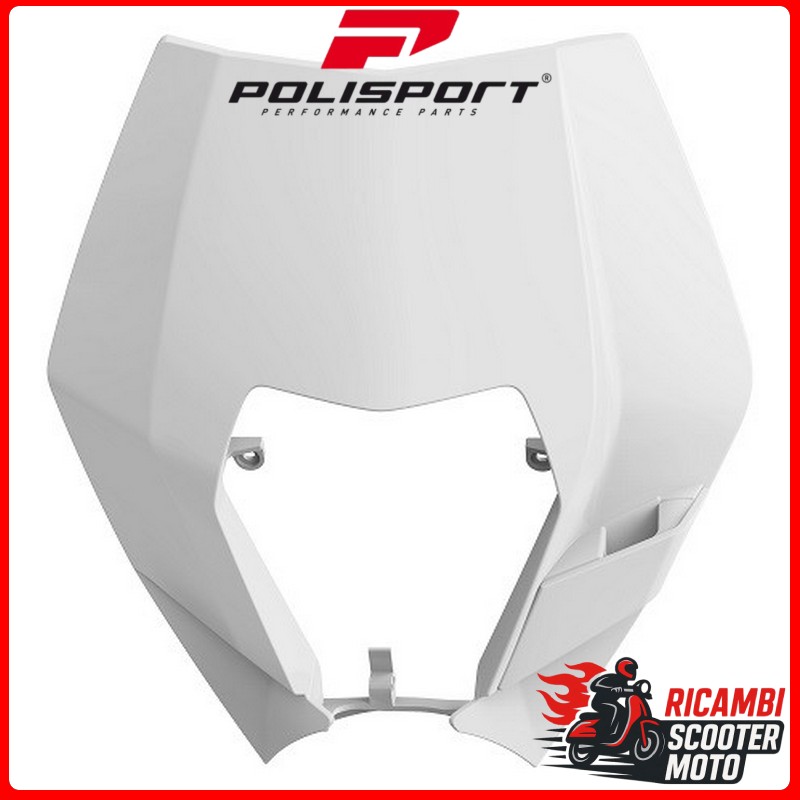 MASCHERINA PORTAFARO BIANCO KTM 125 EXC 2008-2013